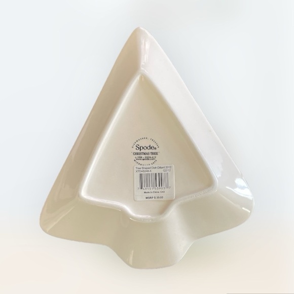 Very Nice 2012 Spode Christmas Tree Dish Dillards - Picture 2 of 2